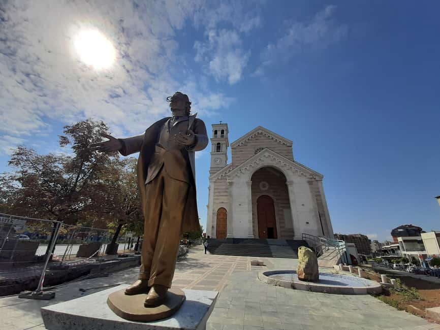 From Skopje:Day Trip to Pristina,Bear Sanctuary&Gadime Cave - Gračanica Monastery (Optional): UNESCO Frescoes in a Short Stop
