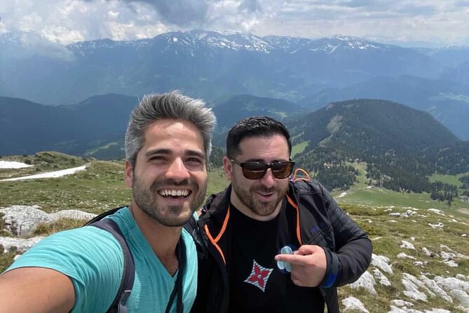 Hiking in Hajla Peak 2403m - Liqenati Lake and the reality of snow