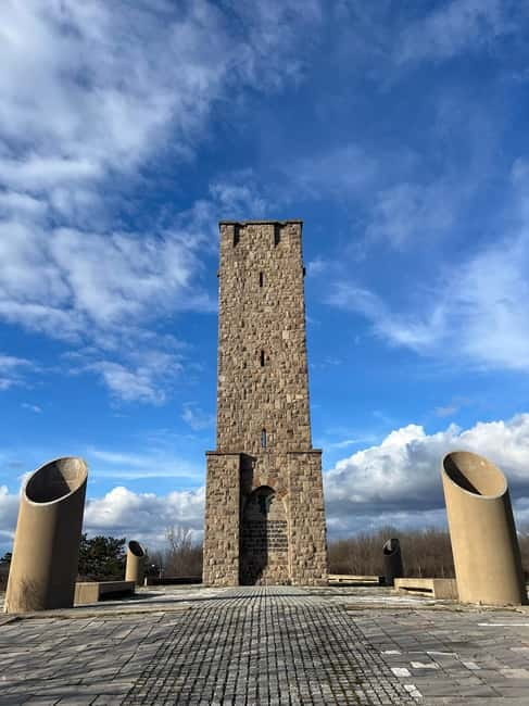 Prishtina: Mitrovica Day Tour with Local Guide - Gazimestan tower: 28 meters up, and why the view matters