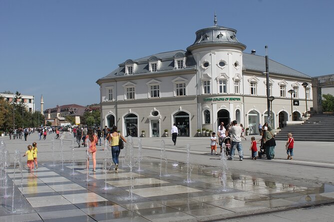 The best of Pristina walking tour - The Newborn Monument: independence as public art